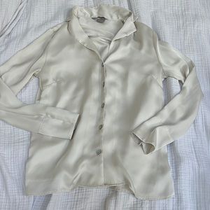 H&M Silk Button Shirt